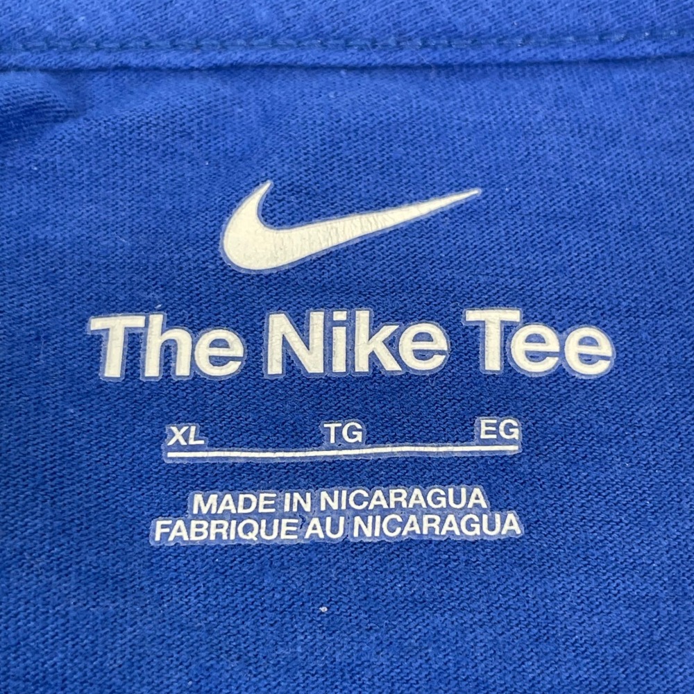 Nike Tee Duke Blue Devils Kameron Krazies‎ Thanks Coach K T-Shirt Blue Mens XL - Picture 5 of 6